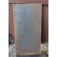 Лист стальной с чечевичным рифлением 12x1250x2500 мм Ст3пс ГОСТ 8568-77