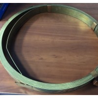 Полоса латунная 100x0,4 мм Л63 ГОСТ 2208-2007