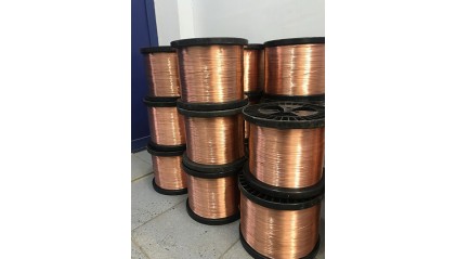 Проволока медная сварочная 5 мм CuSi3 фото проволоку медную сварочную 5 мм CuSi3 купить в Тольятти